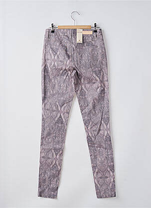 Pantalon slim bej PIECES femeie