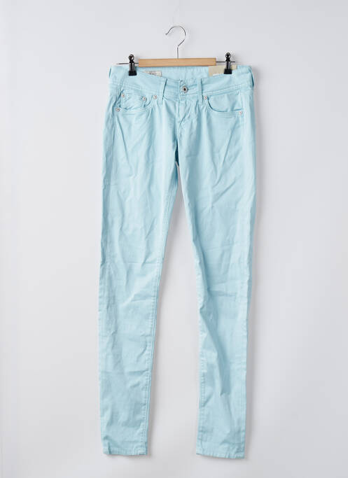 Pantalon slim albastru PEPE femeie
