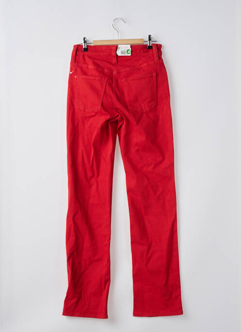 Blugi cu croială dreaptă roșu MAC femeie