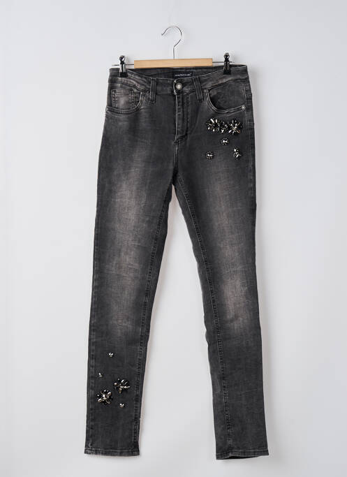 Blugi skinny gri ASTRID BLACK LABEL femeie