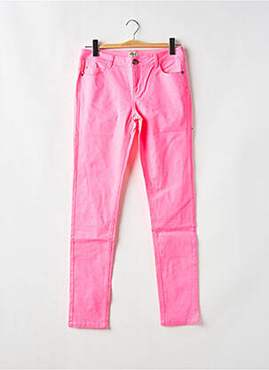 Blugi cu croială dreaptă roz ONLY femeie