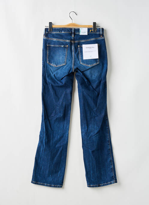Blugi cu croială dreaptă albastru GUESS femeie