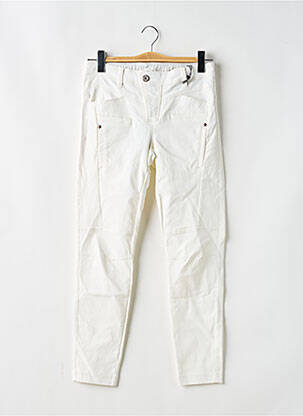 Blugi cu croială slim alb STREET ONE femeie