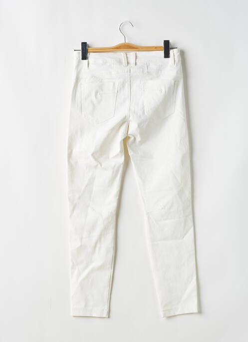 Blugi cu croială slim alb STREET ONE femeie