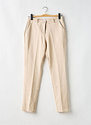 Pantalon slim bej BELLITA femeie