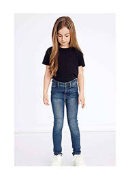 Blugi skinny albastru NAME IT fată