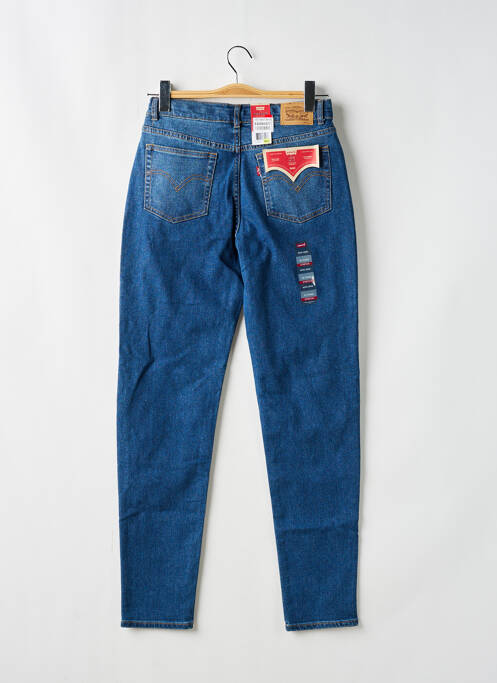 Blugi cu croială slim albastru LEVIS fată