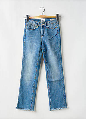 Blugi cu croială dreaptă albastru ONLY femeie