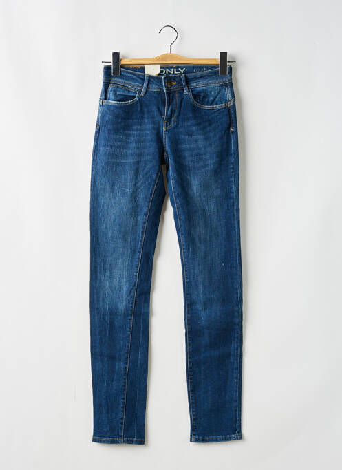 Blugi cu croială slim albastru ONLY femeie