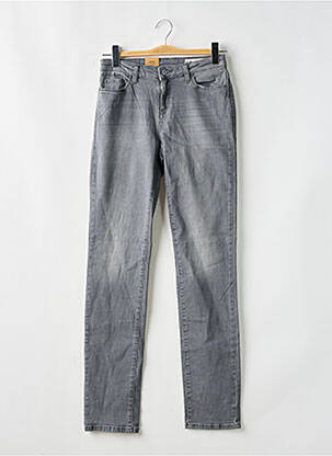 Blugi cu croială dreaptă gri ESPRIT femeie