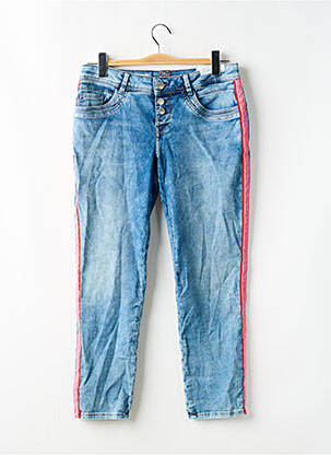 Blugi cu croială slim albastru STREET ONE femeie