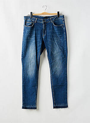 Blugi cu croială slim albastru MORE & MORE femeie