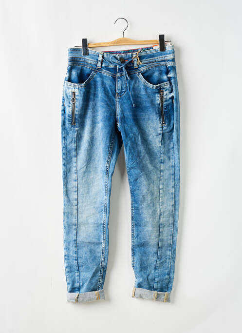 Blugi cu croială slim albastru STREET ONE femeie