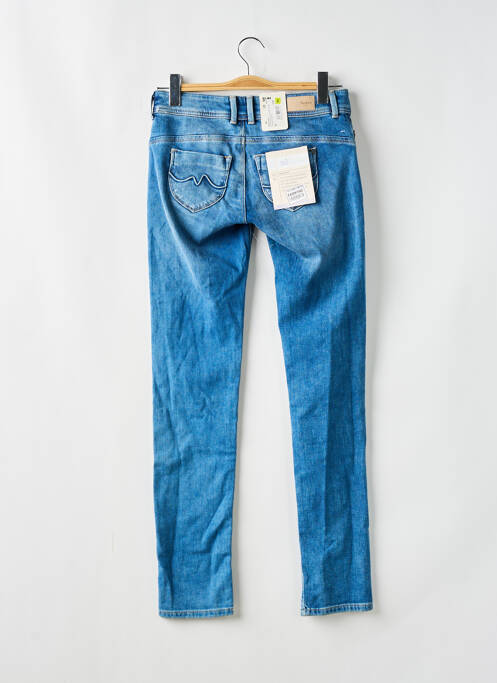 Blugi cu croială slim albastru PEPE femeie