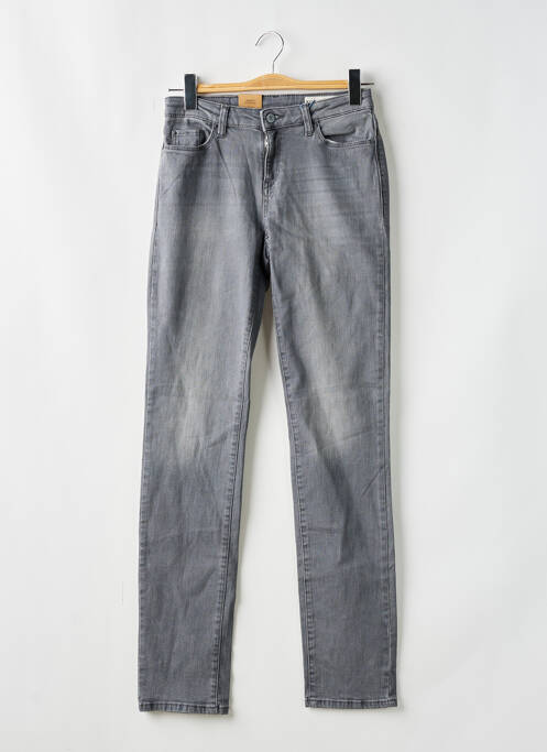 Blugi cu croială dreaptă gri ESPRIT femeie