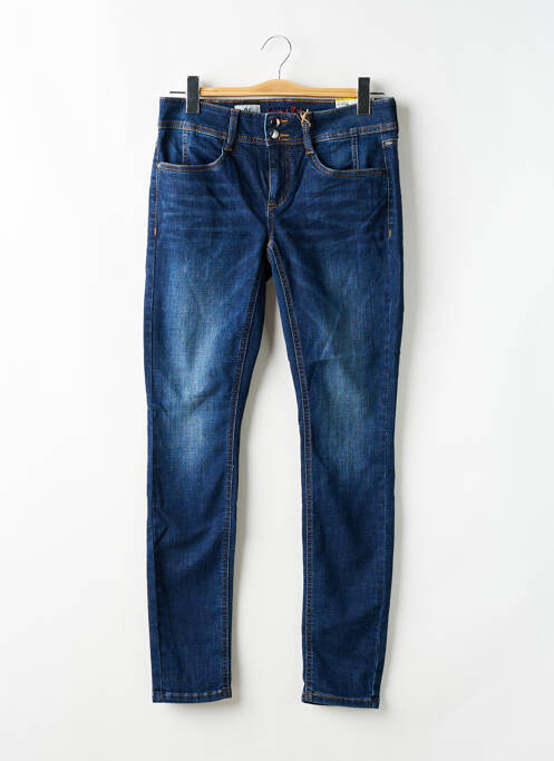 Blugi cu croială slim albastru STREET ONE femme