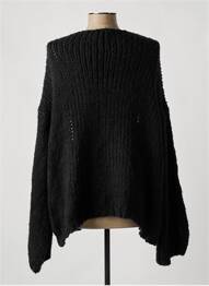 Vestă cu mâneci lungi negru BELLITA femme