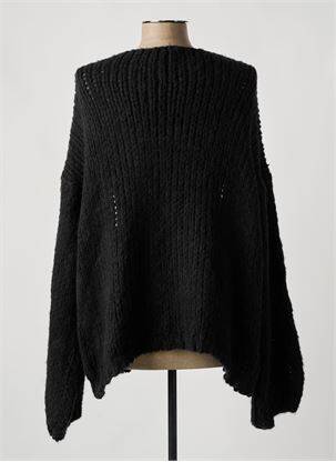 Vestă cu mâneci lungi negru BELLITA femme