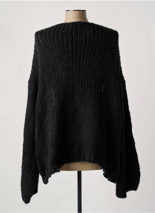 Vestă cu mâneci lungi negru BELLITA femme