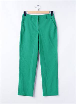 Pantalon larg verde VERO MODA femeie