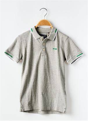Polo gri PETROL INDUSTRIES băiat