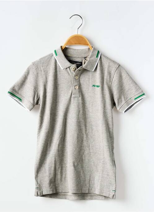 Polo gri PETROL INDUSTRIES băiat