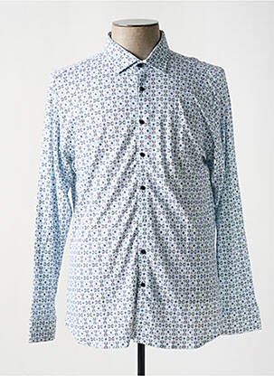 Cămașă cu mâneci lungi alb DESOTO bărbat