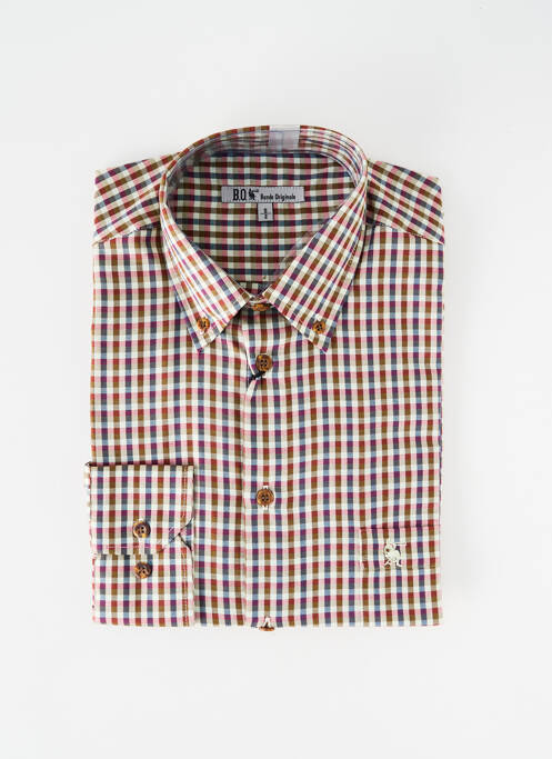 Cămașă cu mâneci lungi roșu BANDE ORIGINALE bărbat