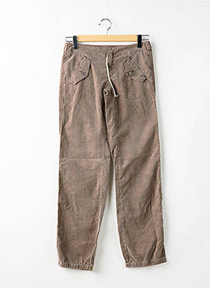 Pantalon drept elasticitate talie joasă maro DIESEL femeie