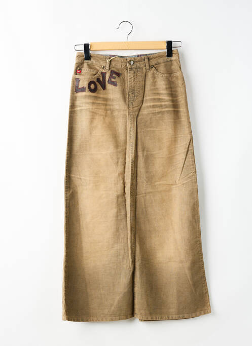 Fustă lungă bej MISS SIXTY femeie