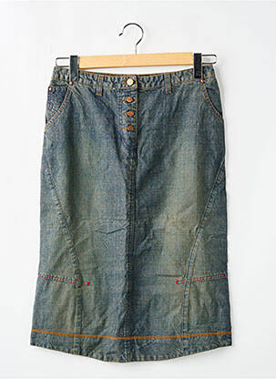 Fustă midi albastru KILLAH femeie