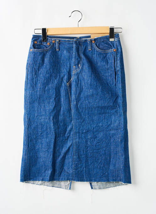 Fustă midi albastru REPLAY femeie