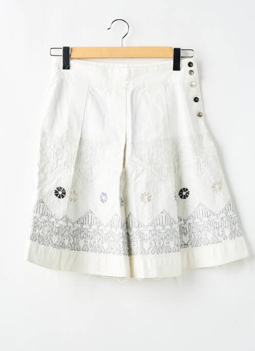 Fustă midi alb REPLAY femeie