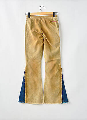 Pantalon evazat țesătură catifea bej KILLAH femeie