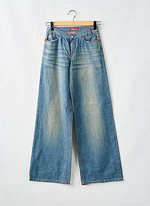 Blugi cu croială evazată albastru KILLAH femeie