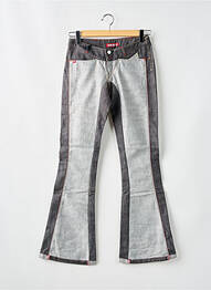 Blugi bootcut buzunare gri KILLAH femme