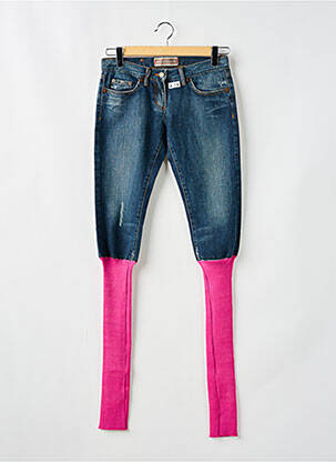 Blugi cu croială slim roz BRAY STEVE ALAN femeie