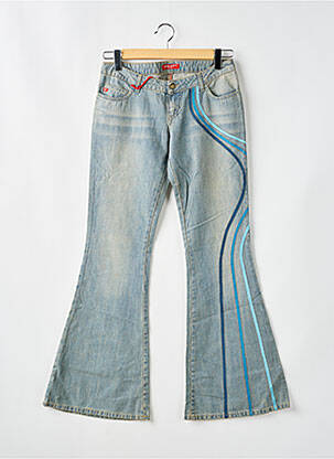 Blugi bootcut buzunare albastru MISS SIXTY femeie