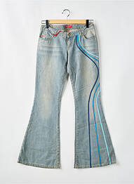 Blugi bootcut buzunare albastru MISS SIXTY femeie