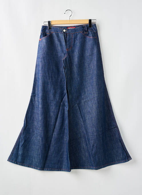 Blugi cu croială evazată buzunare albastru KILLAH femme