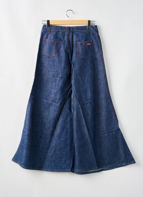 Blugi cu croială evazată buzunare albastru KILLAH femme