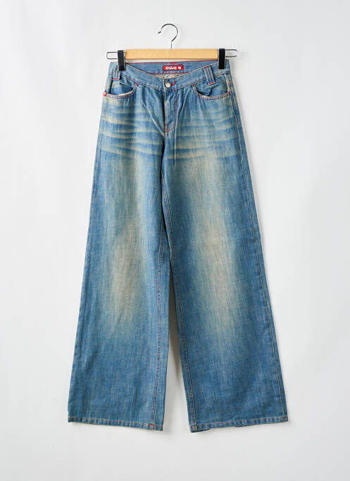 Blugi cu croială evazată albastru KILLAH femeie