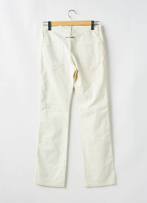 Pantalon drept alb JEAN PAUL GAULTIER femeie