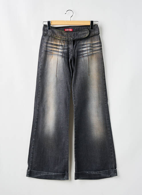 Blugi cu croială evazată gri KILLAH femeie