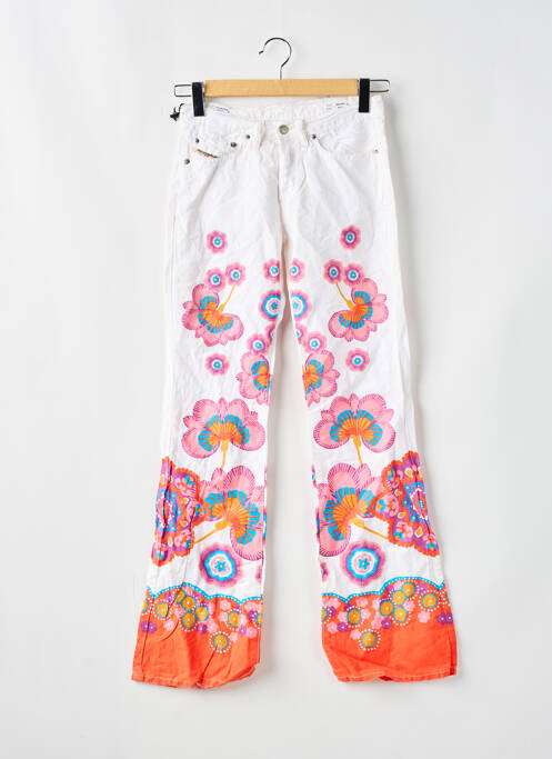 Pantalon drept alb DIESEL femeie