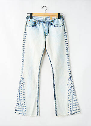 Blugi bootcut buzunare albastru REPLAY femeie