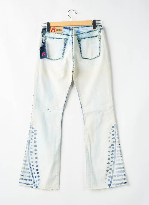 Blugi bootcut albastru REPLAY femeie