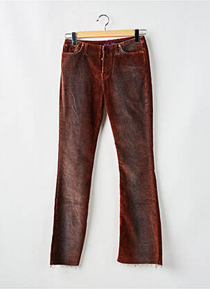 Pantalon evazat portocaliu REPLAY femeie