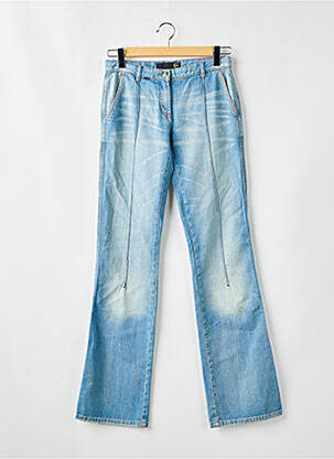 Blugi bootcut elasticitate talie joasă albastru JUST CAVALLI femeie