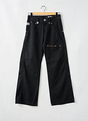 Pantalon evazat negru WE ARE REPLAY femeie